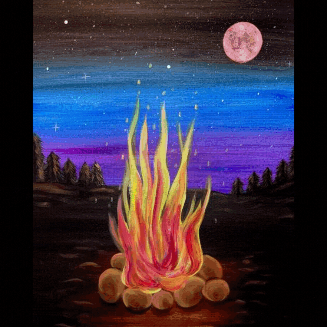 Glimmering Campfire